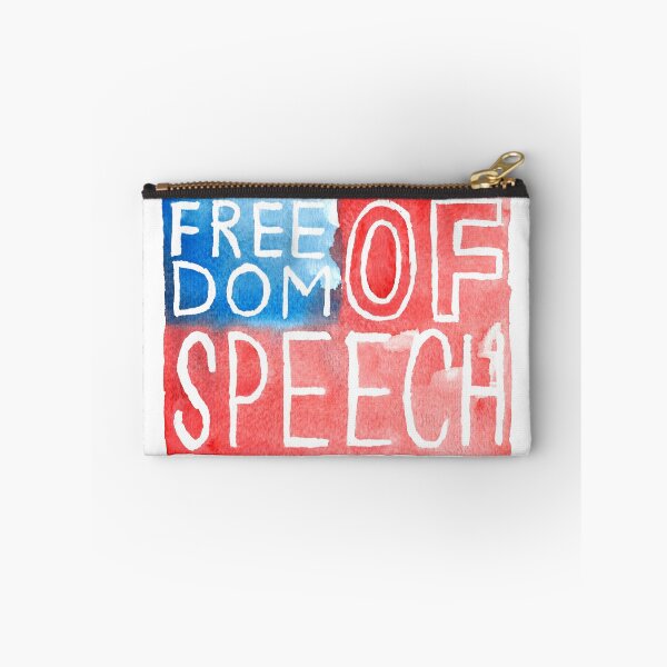 Item preview, Freedom of Speech - Watercolor Flag designed and sold by pixelmist.