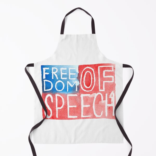 Item preview, Freedom of Speech - Watercolor Flag designed and sold by pixelmist.