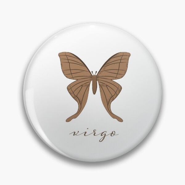 Item preview, virgo butterfly aesthetic astrology designed and sold by mandeegirl17.