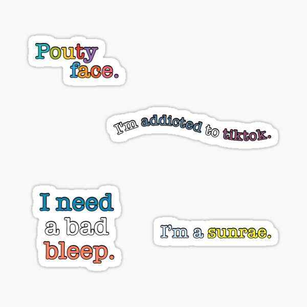 bad bleep stickers bad bleep stickers