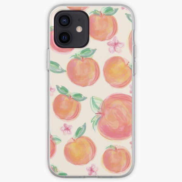 Peaches Botanical iPhone Soft Case