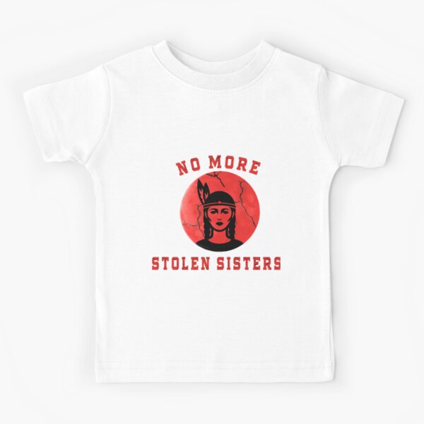 Vista previa del artículo con la obra «No más hermanas robadas», diseñado y vendido por nativeStor.