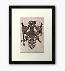 Coat of arms. Framed Print