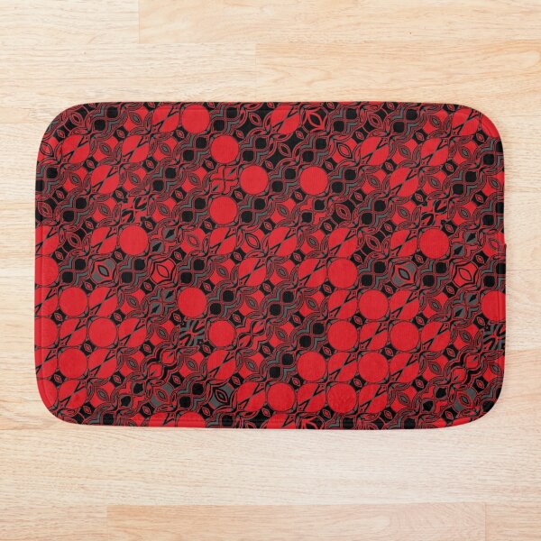 Item preview, Unique Abstract Red Black Pattern designed and sold by RootSquare.