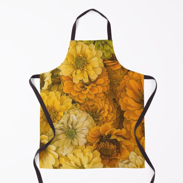 Item preview, Yellow Zinnias designed and sold by bloomingvine.