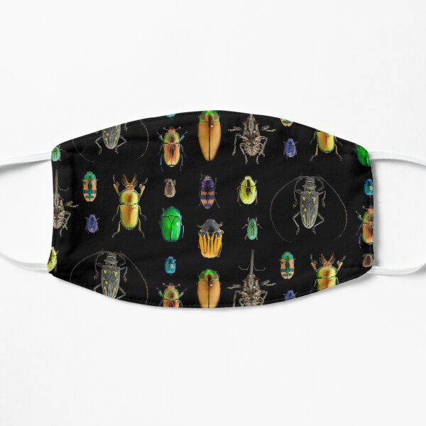 Beetle Pattern Flat Mask