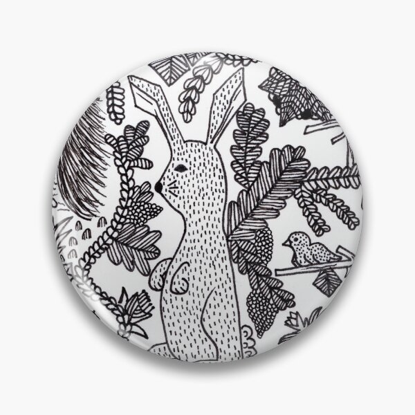 Item preview, Rabbit in the Forest designed and sold by dakotalouma.