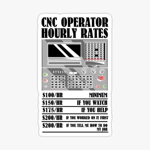 Hourly Rate For Cnc Operator