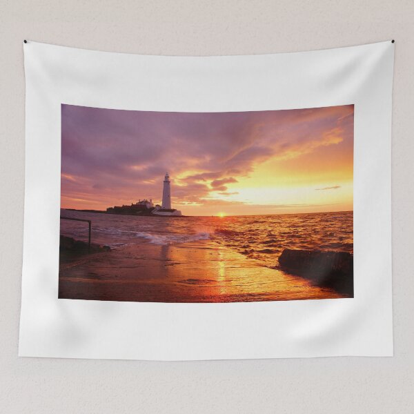 Item preview, Sunset lighthouse  designed and sold by ahlukip.