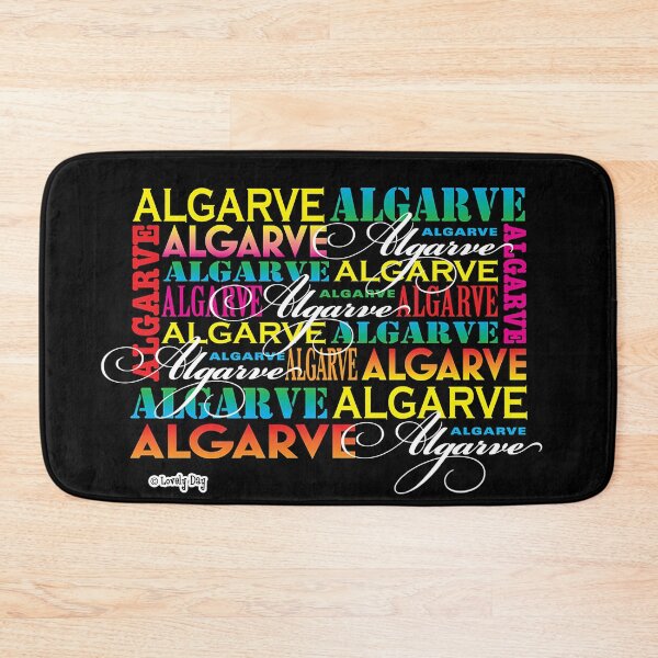 Item preview, Portugal Algarve Script Famous Lovely Day Design designed and sold by Lovely Day.