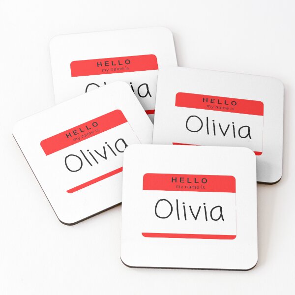 Item preview, Hello my name is... Olivia designed and sold by STAR10008.