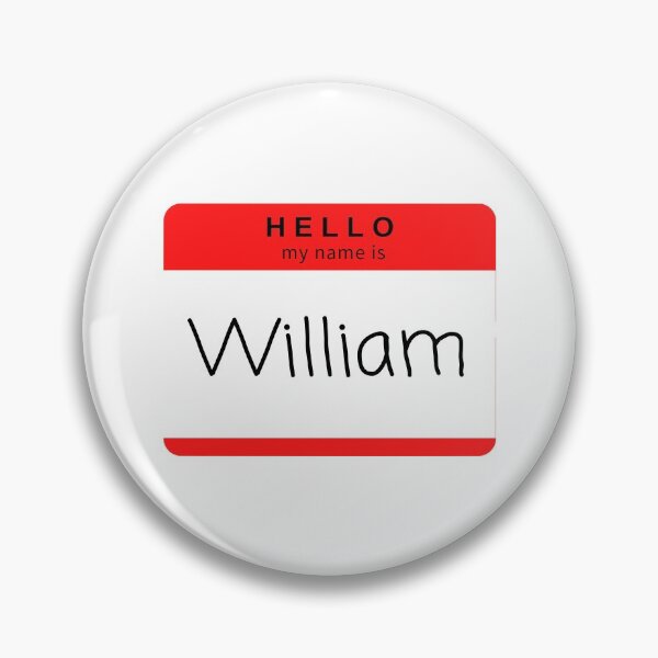 Item preview, Hello my name is... William designed and sold by STAR10008.
