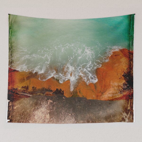 Item preview, Fascinating Beach Colors designed and sold by VintageArtistry.
