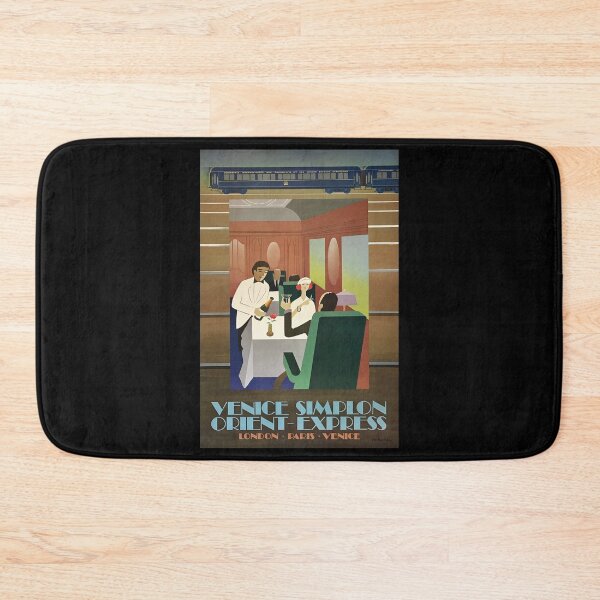 Item preview, Orient-Express retro poster designed and sold by CorasPosters.