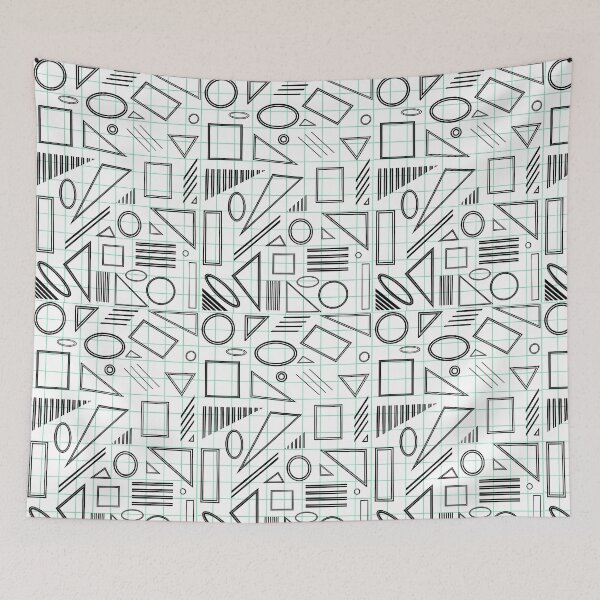 Item preview, Shapes on grid designed and sold by apis-florea.
