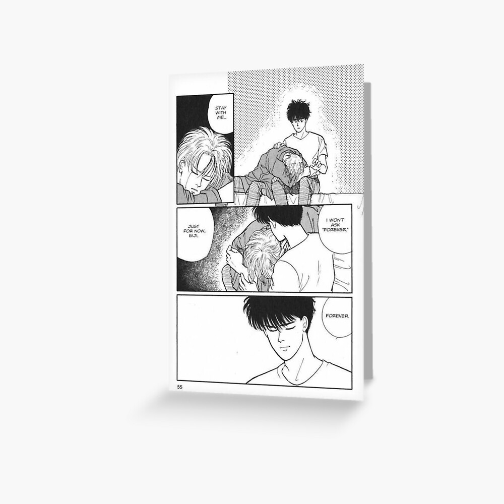 ""Forever" Banana Fish" Greeting Card by kaikai2y5 Redbubble