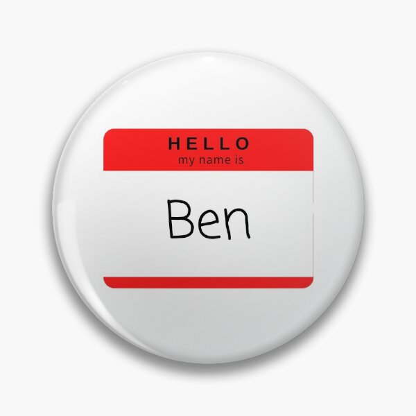 Artikelvorschau, Hallo mein Name ist Ben entworfen und verkauft von STAR10008.