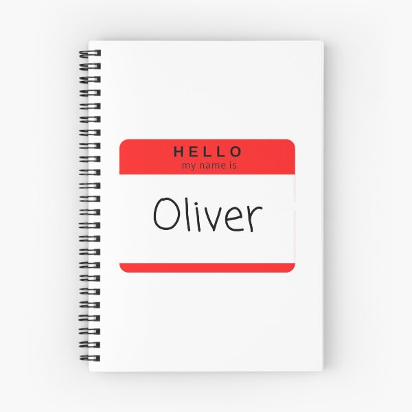 Item preview, Hello my name is... Oliver designed and sold by STAR10008.