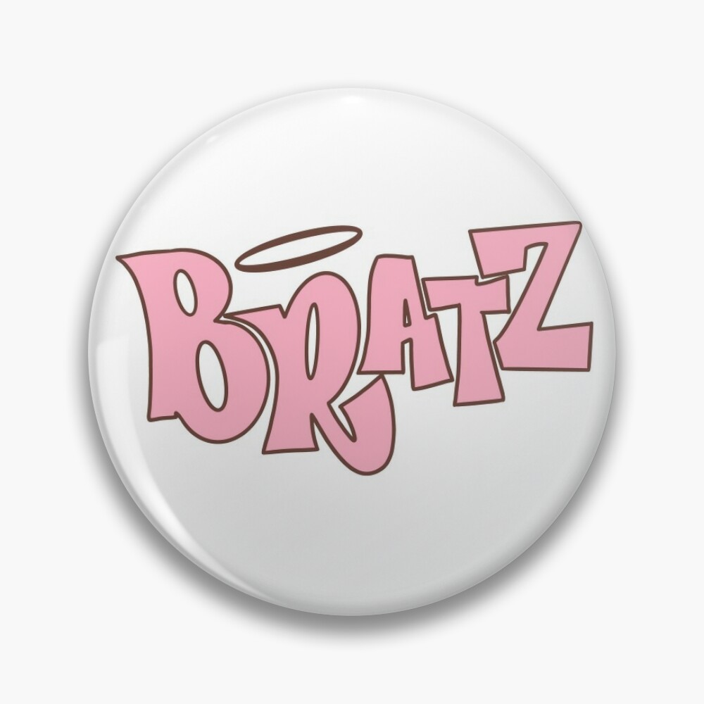 Pink Bratz Logo Sticker