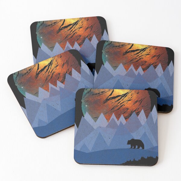 Item preview, Full moon in the mountains designed and sold by bullshirter.