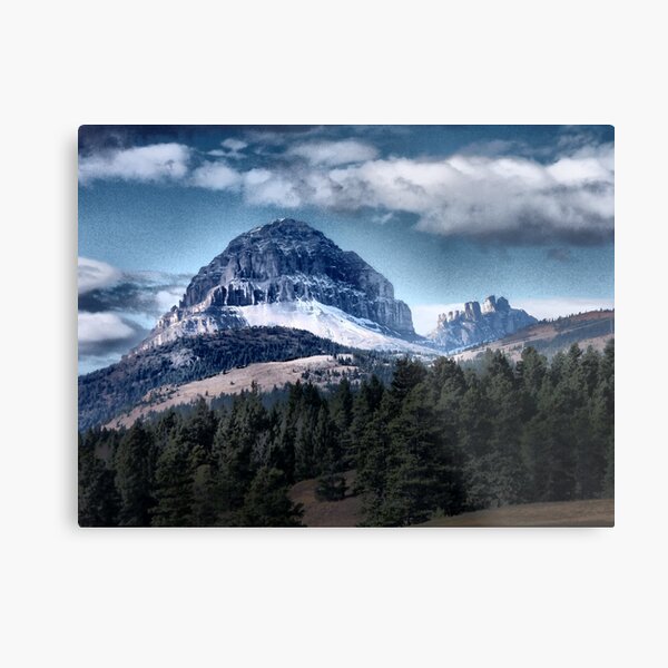 Mountain Peak 3 Metal Print