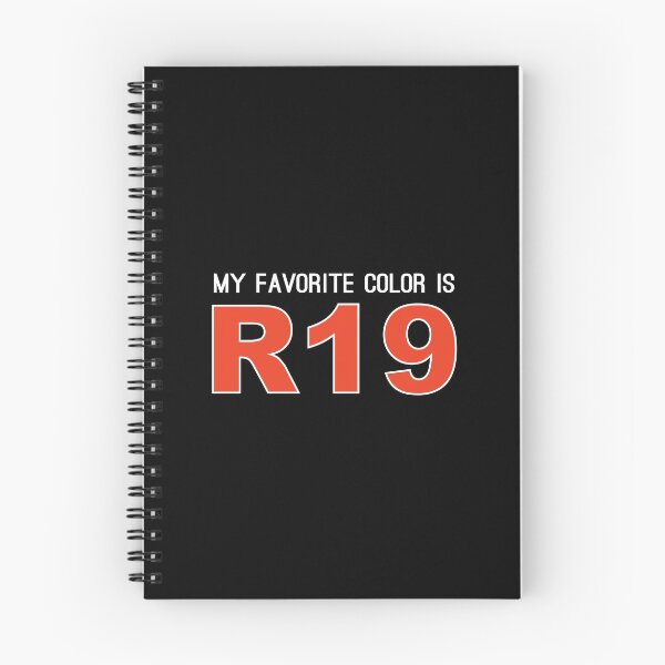 Item preview, Mi color favorito es R19 - versión negra designed and sold by getrecdstudio.