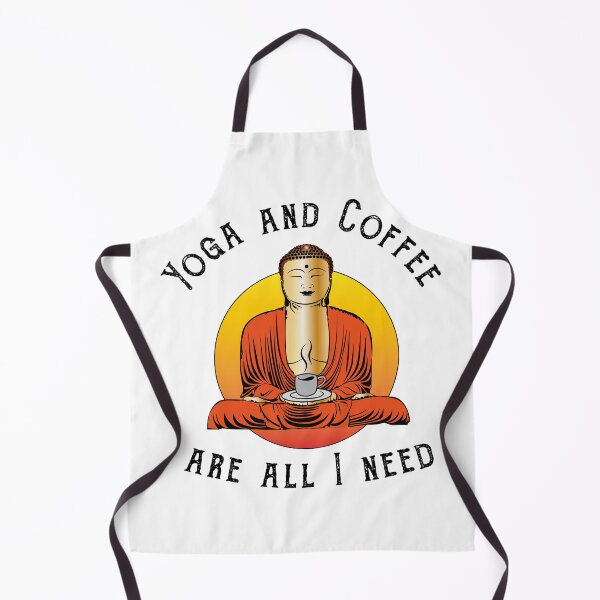 Item preview, Yoga And Coffee Are All I Need designed and sold by FernwehTrail.