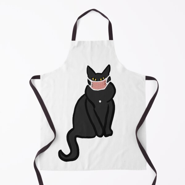 Item preview, Safety Cat with Face Mask designed and sold by lawfulchaotic.