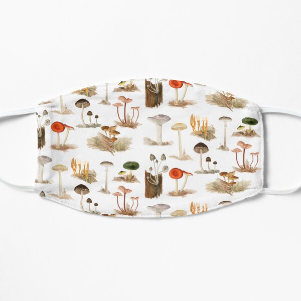 Dorothy Noble Mushroom Pattern Flat Mask