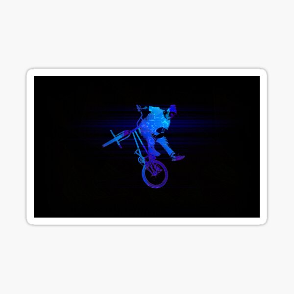 180 Tailwhip BMX Rider Decal