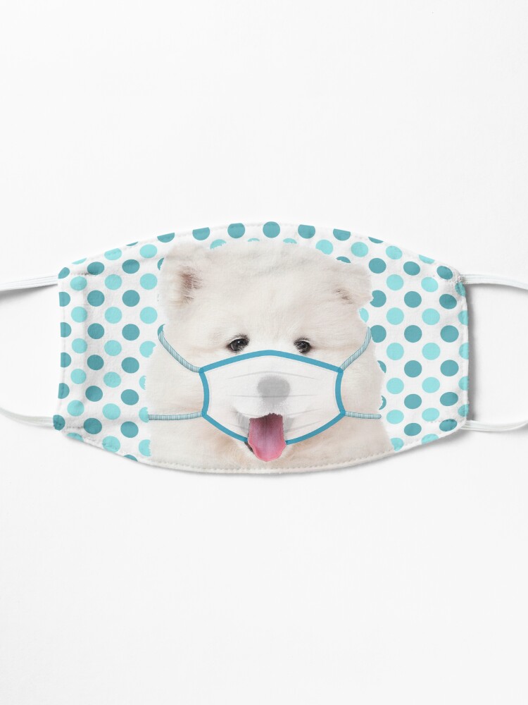 Alternate view of Samoyed Cutie Mask