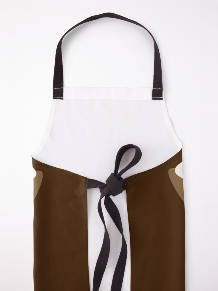 Alternate view of NDVH Giraffe Wearing a Fedora Apron
