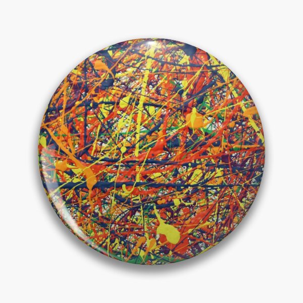 Item preview, Abstracto Jackson Pollock Pintura Arte Original designed and sold by ZeeClark.