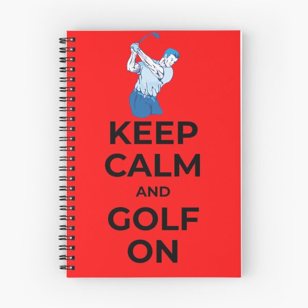 Item preview, Keep Calm and Golf On designed and sold by GolfUniverse.
