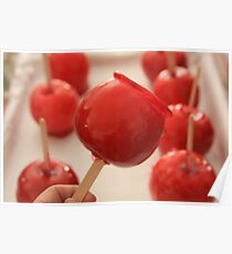 Candy Apple Red Poster