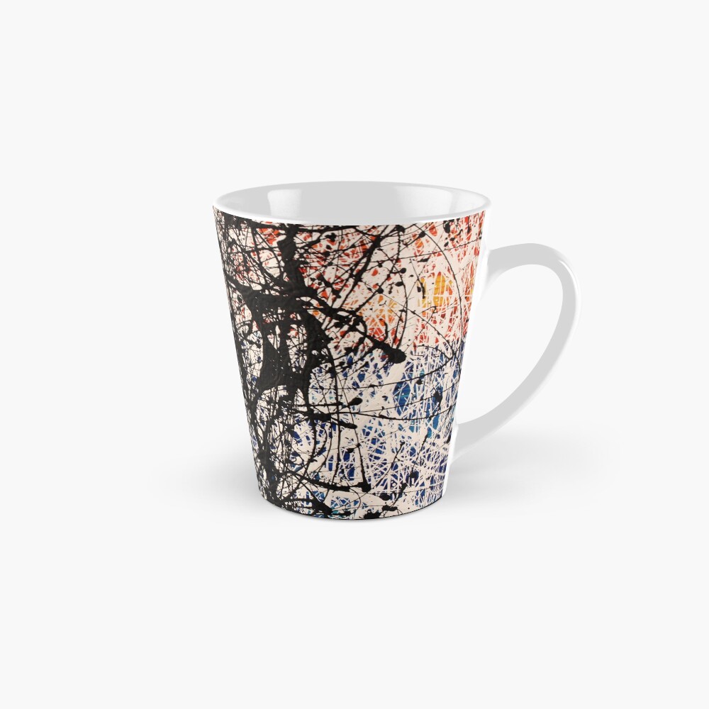 Abstract Jackson Pollock Painting Original Art Mug