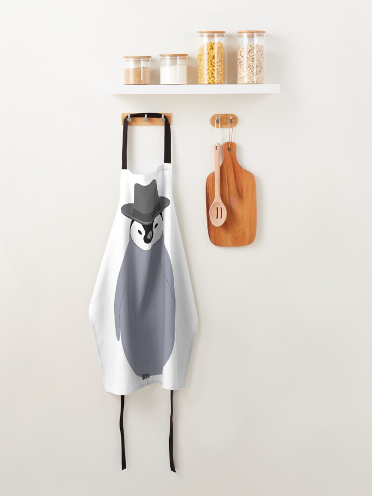 Alternate view of NDVH Baby Penguin Wearing a Homburg Apron