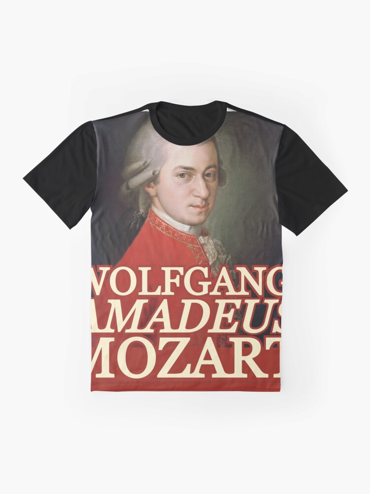 Thumbnail 4 of 5, Graphic T-Shirt, Wolfgang Amadeus Mozart designed and sold by MoriVond.