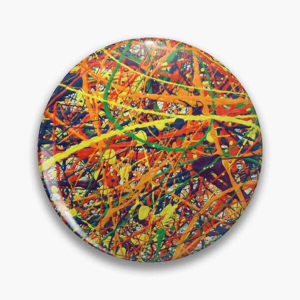 Item preview, Abstract Jackson Pollock Painting Original Art designed and sold by ZeeClark.