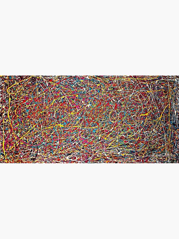 Original Abstract Jackson Pollock Painting Style by ZeeClark