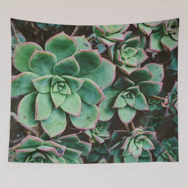 Item preview, Green Succulent Flowers designed and sold by ontenno-designs.