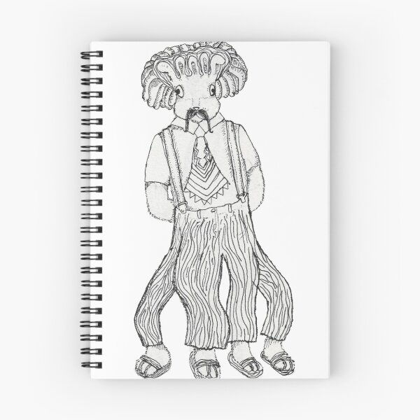 Item preview, Inked Rabbit Creature designed and sold by ArtChildGalore.