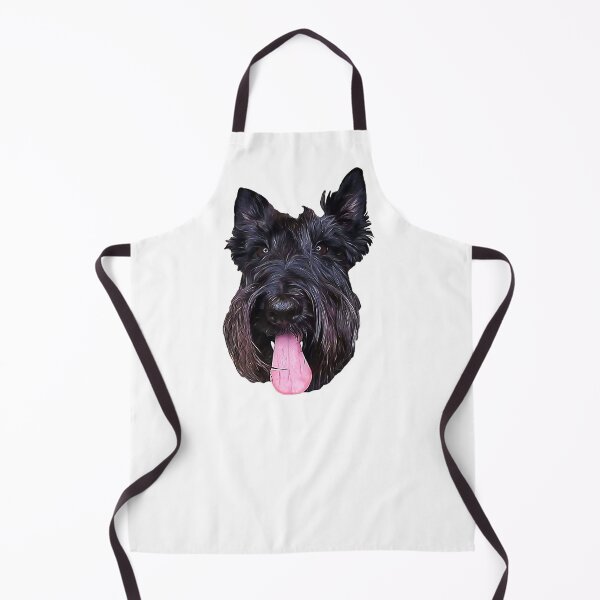Item preview, Scottish Terrier Cute Puppy Dog Head designed and sold by ElegantCat.