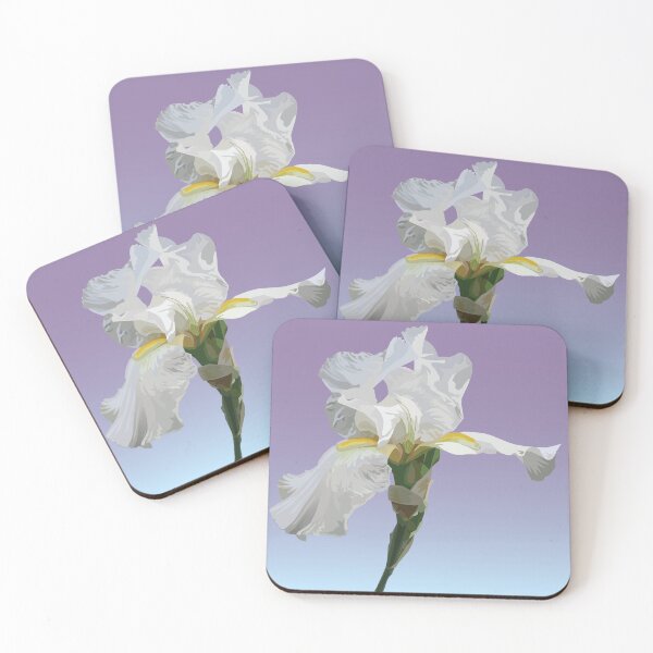 Item preview, White Iris (Lavender) designed and sold by designworksnapa.