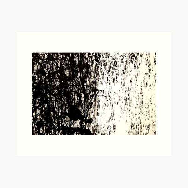 Item preview, Modern Abstract Jackson Pollock Painting Original Art designed and sold by ZeeClark.