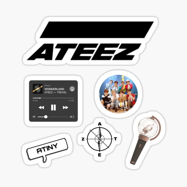 ATEEZ Aufkleber Set Sticker
