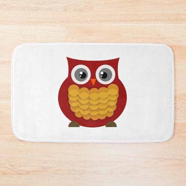 Item preview, Red and Gold Hootie Owl designed and sold by digikim.