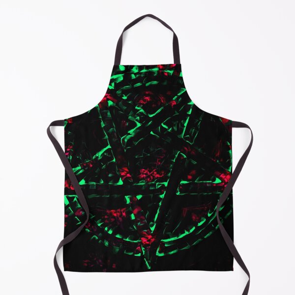 Item preview, Gothic Cyberpunk Pentagram designed and sold by Dator-Abstracts.