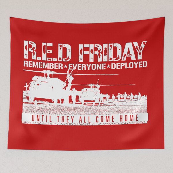 Item preview, RED FRIDAY - Support Our Troops designed and sold by bjcoving.