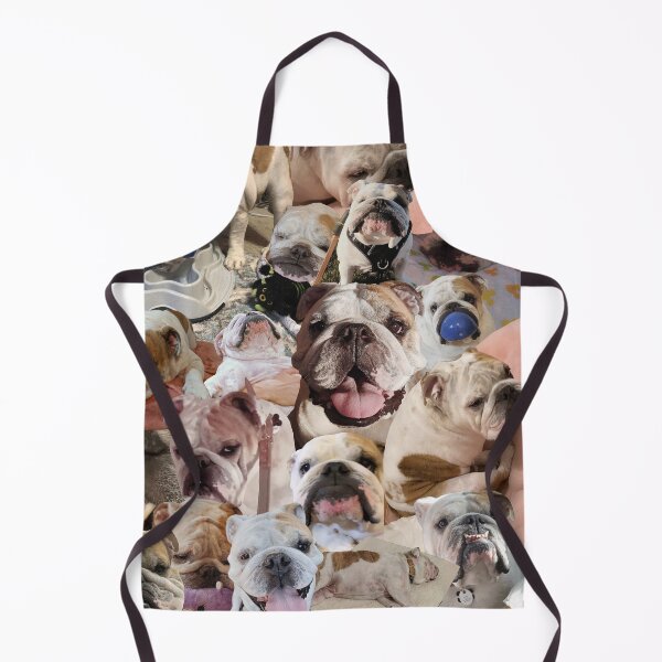 Item preview, Mochi the English Bulldog Collage designed and sold by PT.